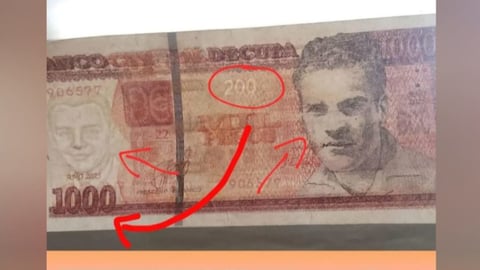 ¿Te quieren meter gato por liebre con los billetes de 1.000 pesos?