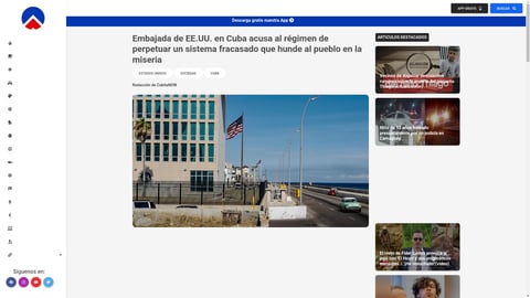 ¡Se destapa la olla! Embajada de EE.UU. pulveriza al régimen cubano: 'Es un sistema fracasado que hunde al pueblo'