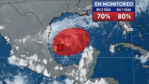 ¿Un Ciclón Pa' Florida? El Golfo Se Pone Bravo y Hay Alerta en USA