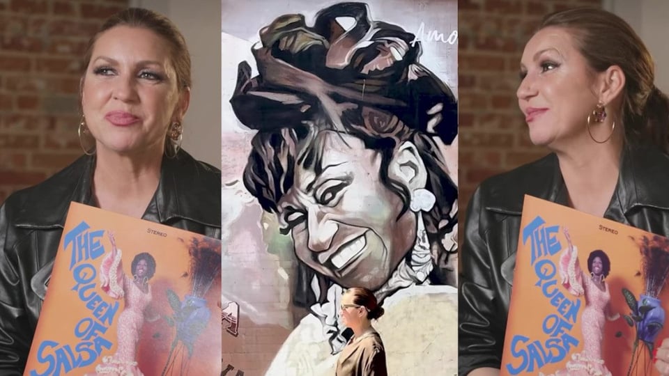 ¡Niña Pastori se le canta a Celia Cruz desde la tumba y le pide su bendición!