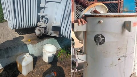 Intentan robar aceite dieléctrico en subestación de La Habana; detienen a implicados