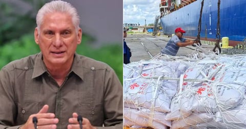 Cuba recibe donación de arroz de China; usuarios critican la crisis alimentaria