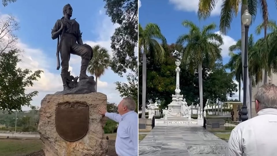 ¡Yankee en La Habana! Hammer le mete candela al 10 de Octubre con cuento de libertad
