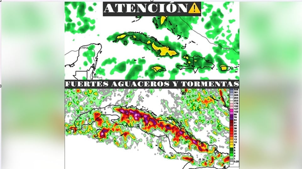 ¿El fin de la calma? Cuba bajo alerta de lluvias y rayos