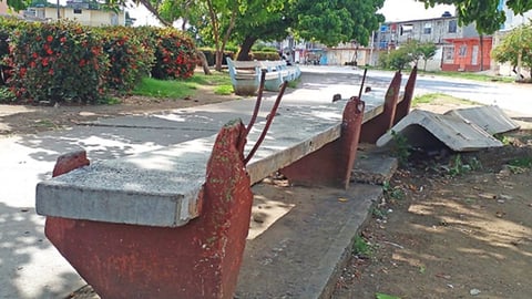 Vandalismo afecta bancos públicos en Guantánamo