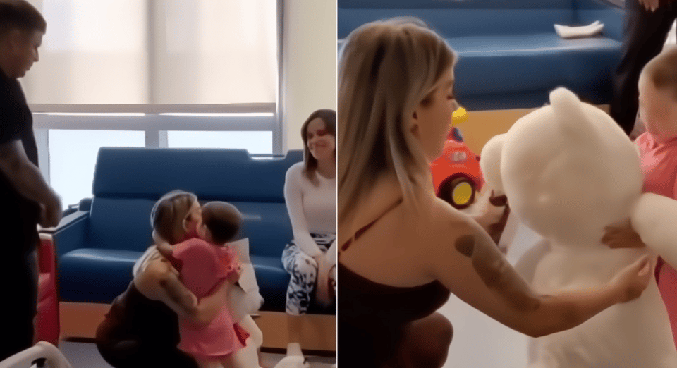 Claudia Artiles y Ultrack emocionan a Mía, una guerrera contra el cáncer en Miami