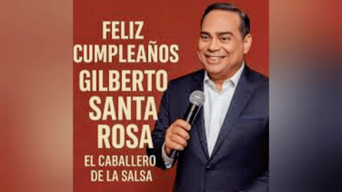 Gilberto Santa Rosa: 64 años del Caballero de la Salsa