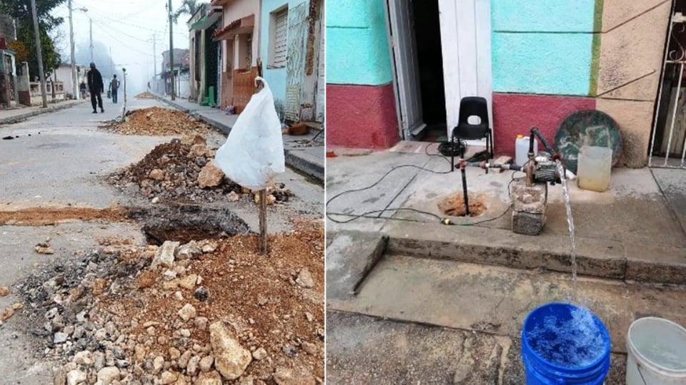 ¿Qué pasó en Matanzas? ¡La gente se echó los pozos al hombro por falta de agua!