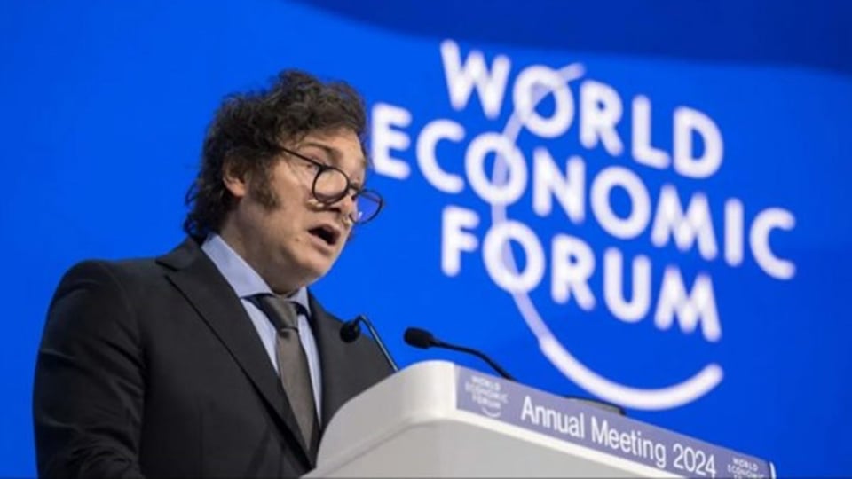 Milei sacude Davos con fuerte crítica al socialismo y el caso Venezuela