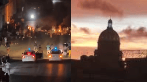 Habana Residents Protest Widespread Blackouts Amidst Heatwave and Shortages