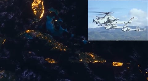 Comando Sur de EE. UU. Muestra Poderío Militar en el Caribe con Imagen de Cuba