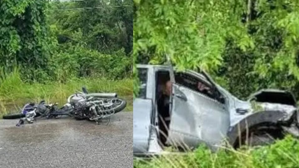 ¡Fuerte Choque en Holguín! Motociclistas Heridos de Gravedad en Carretera de Guardalavaca