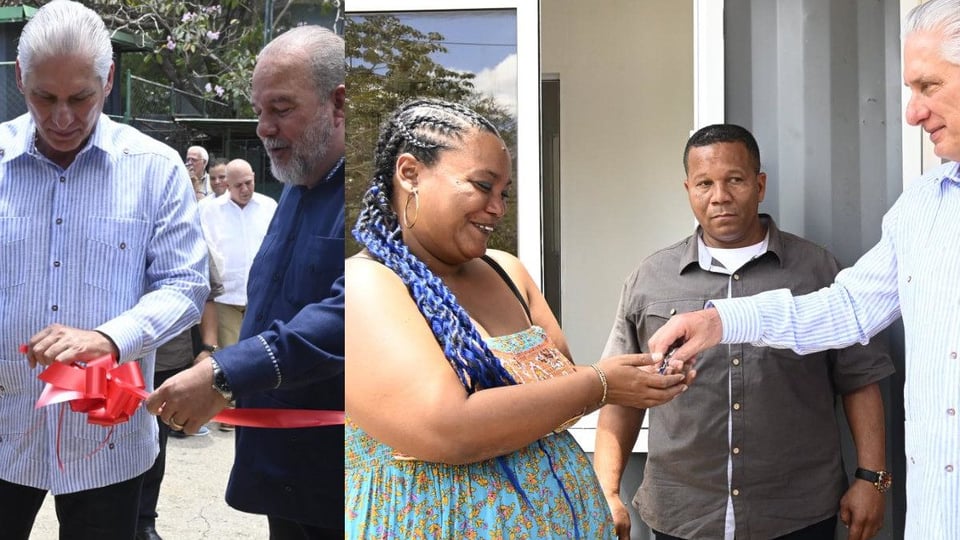 ¿Contenedores pa' vivir? ¡Díaz-Canel se inventa casitas nuevas!