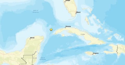 Fuerte Sismo Sacude el Occidente de Cuba, Percibido en La Habana