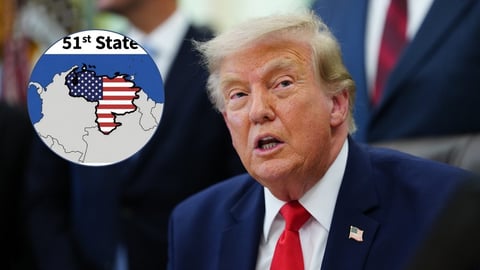 Trump Propone a Venezuela como el "Estado 51" de EE. UU.
