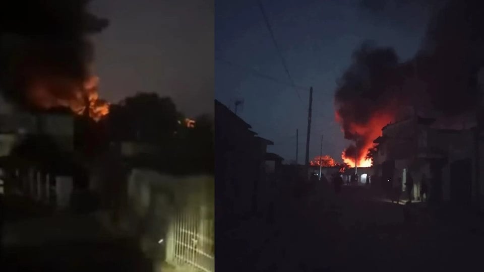 ¿Qué pasa en la Fábrica de Cubos de Matanzas? ¡Fuego ardiente que tiene a todos en vilo!