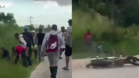 Cuatro heridos en carreras clandestinas de motos en Sagua la Grande