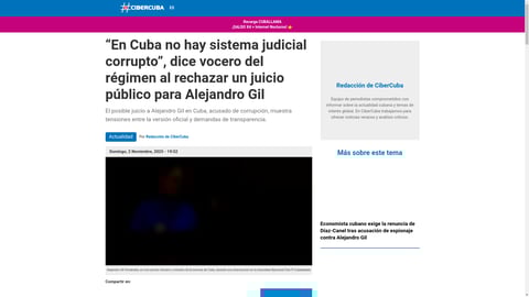 ¡El régimen cubano enredado! ¿Justicia o show para tapar la podredumbre judicial?