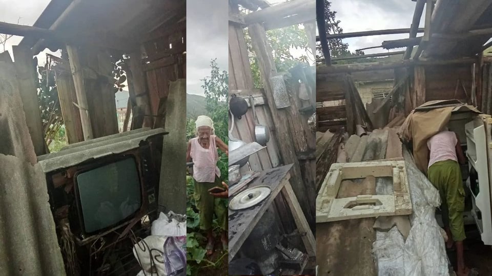Anciana en El Cobre Vive Sin Electricidad ni Techo Tras Ciclón