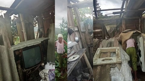 Anciana en El Cobre: Sin Hogar ni Luz Tras el Ciclón