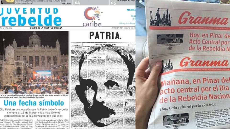 ¿Se apaga la tinta en Cuba? Adiós a los periódicos provinciales y hola a Granma/Juventud Rebelde de bolsillo