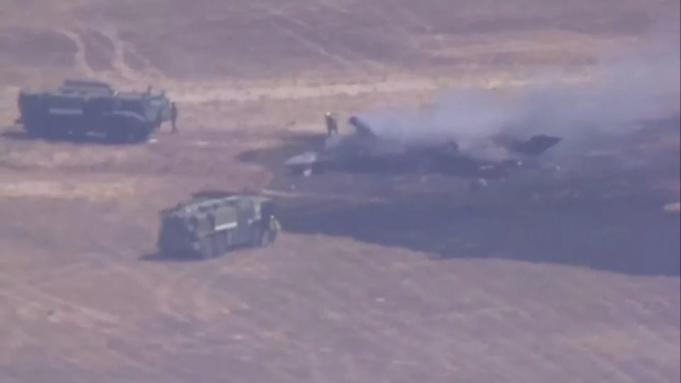 ¿¡Se cayó el avión más caro del mundo y el piloto se salvó de milagro!?