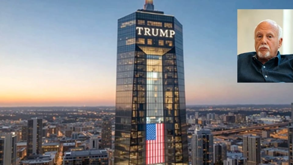 ¿Un cubano proyectando la biblioteca de Trump en Miami? ¡Imagínate el bochinche!