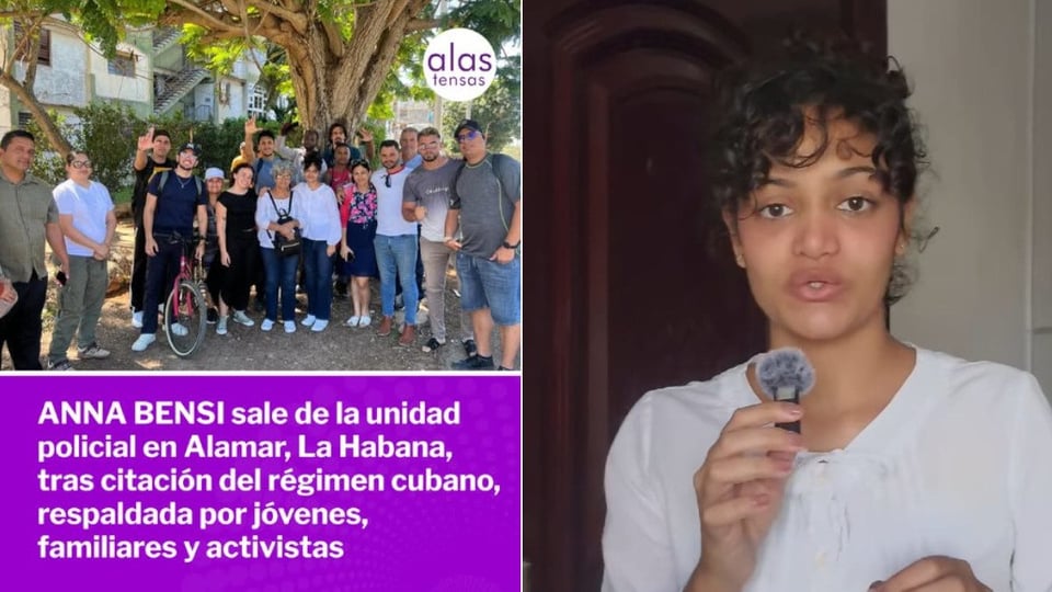 ¿Será que a la joven cubana la callan con advertencias de la policía?