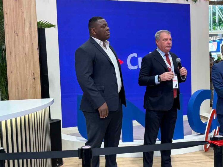 Mijaín López Lidera Esfuerzo Cubano en Fitur Madrid para Salvar el Turismo