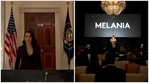 ¡Ay, qué tremenda fiesta! La Georgina de CR7 metida con Melania Trump