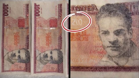 Alertan sobre circulación de billetes falsos de 1.000 pesos en Guantánamo