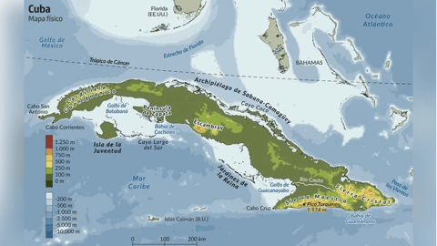 ¡Cuba se estira! Científicos redibujan mapa del archipiélago con lupa italiana