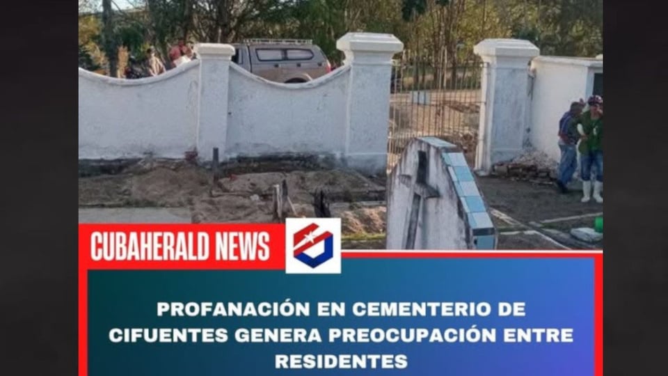 Profanación en Cementerio de Cifuentes Escandaliza a Vecinos