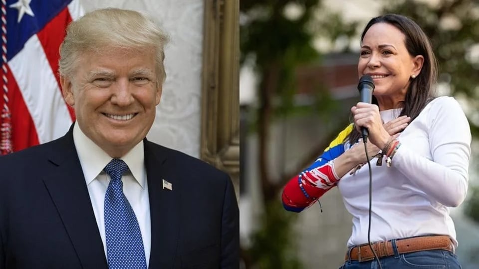 Trump Abre Puerta a María Corina Machado para Venezuela