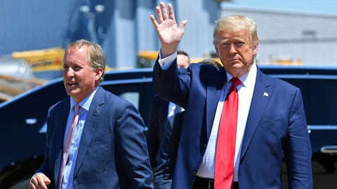 Trump viaja a Texas para apoyar a candidato republicano con encuestas desfavorables
