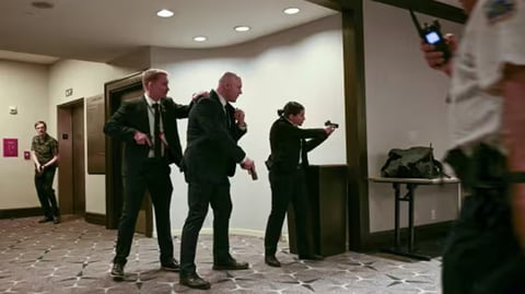 Donald Trump Evacuated During White House Correspondents' Dinner