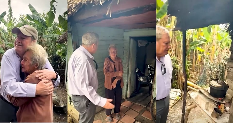 ¡Cuca, 89 años y el embajador gringo te vio la miseria en Holguín!