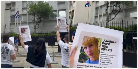 Exilio Cubano en París Exige Liberación de Presos Políticos