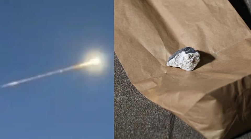 ¿¡Te lo comes!?: Meteorito con ‘guasa’ le mete un gol al techo de una casa en Alemania
