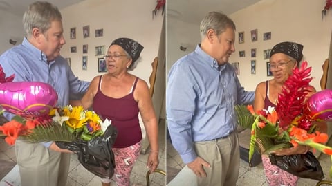 Embajador de EE.UU. honra a madre cubana en el Día de las Madres