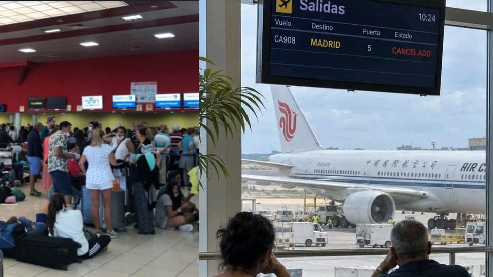 ¿Y tú supiste? ¡Cubanos Atrapados en la Isla por Cancelaciones de Vuelos a España!