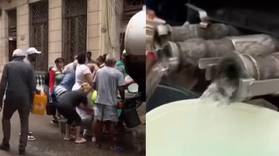 ¿Se acabó el agua en La Habana? Vecinos pagan hasta 70.000 pesos por una pipa