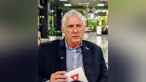 Díaz-Canel Niega Represión en Cuba, Califica Manifestantes de Vándalos