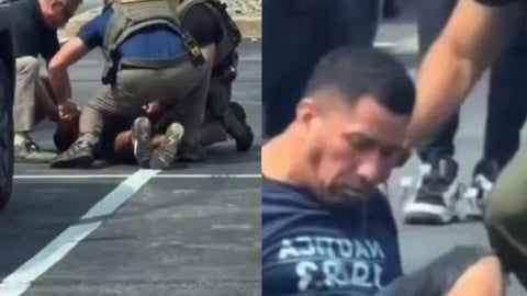 Hombre convulsiona tras ser arrestado por ICE en Home Depot de Baltimore