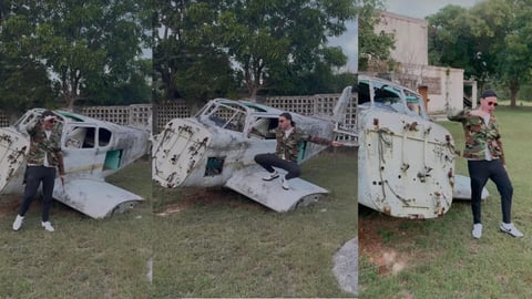 ¿Avioneta abandonada y Sandro Castro? ¡El show no para, mi gente!