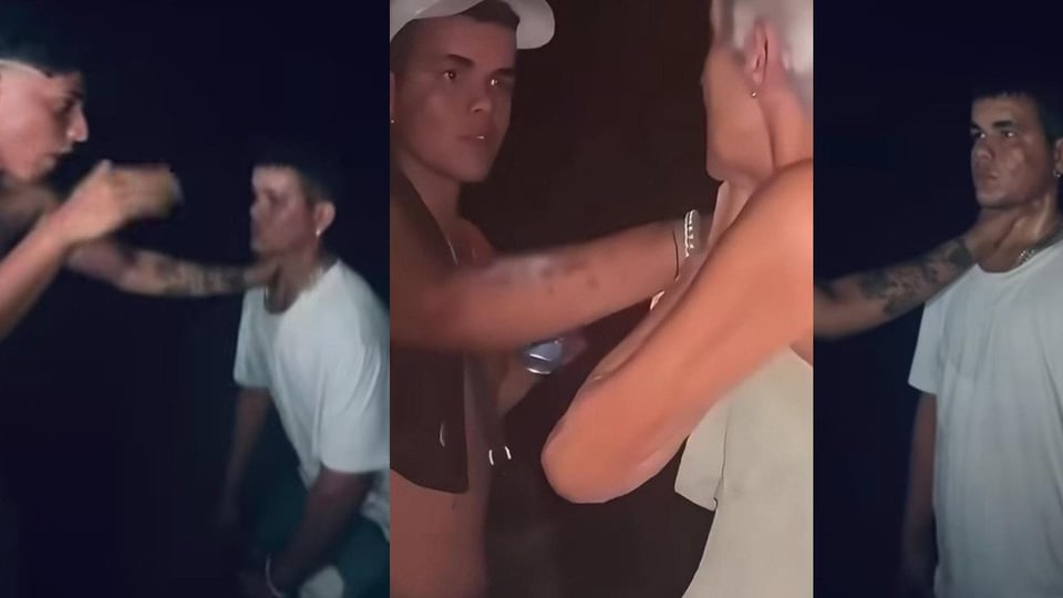 ¿Se le viró el pastel al abusador? Joven agrede a abuela y termina puesto en cintura