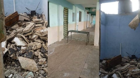 Derrumbe en escuela de La Lisa: El riesgo que acecha aulas en La Habana