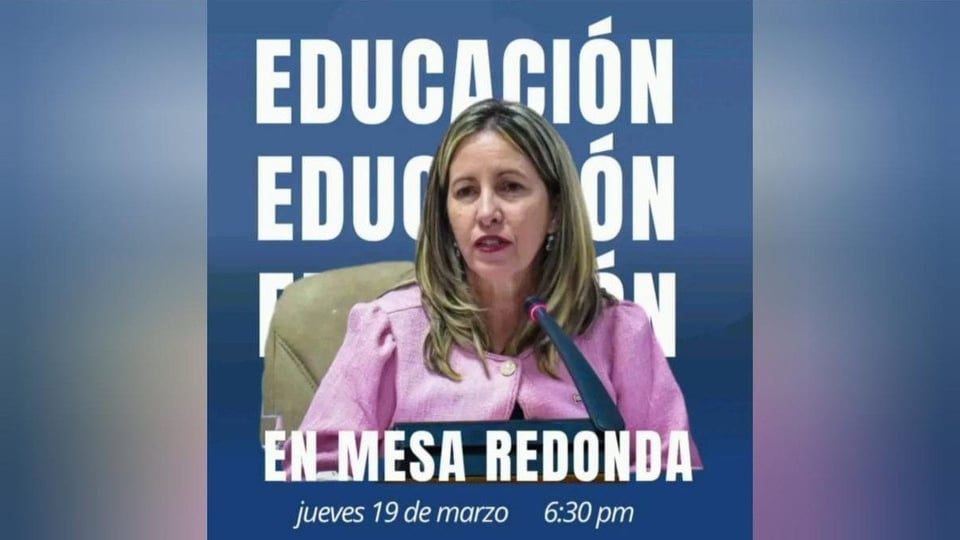 ¿Qué bochinche montó la Ministra de Educación en la Mesa Redonda?