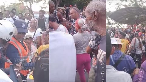 ¡Se calentó Garzón: vecinos casi 'desaparecen' a ladrón de móvil!