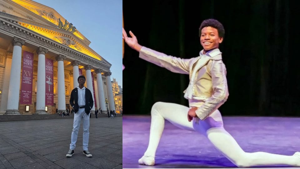 ¡El chico de Cuba conquista el Bolshói! Bailarín cubano en la final de Moscú entre el mundo entero